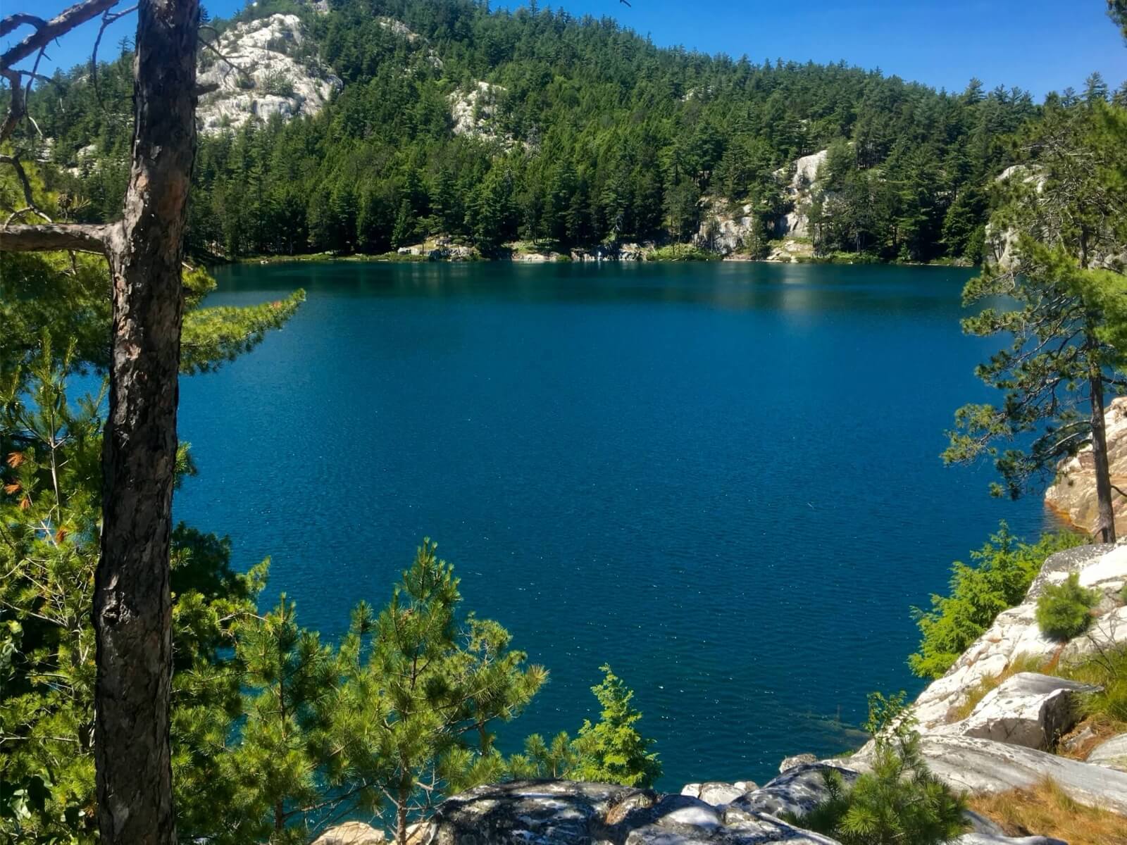 Lake Topaz at Baie Fine Fjord